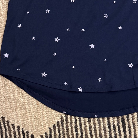 Burn Boot Camp Navy Star Tank Top - Picture 4 of 5